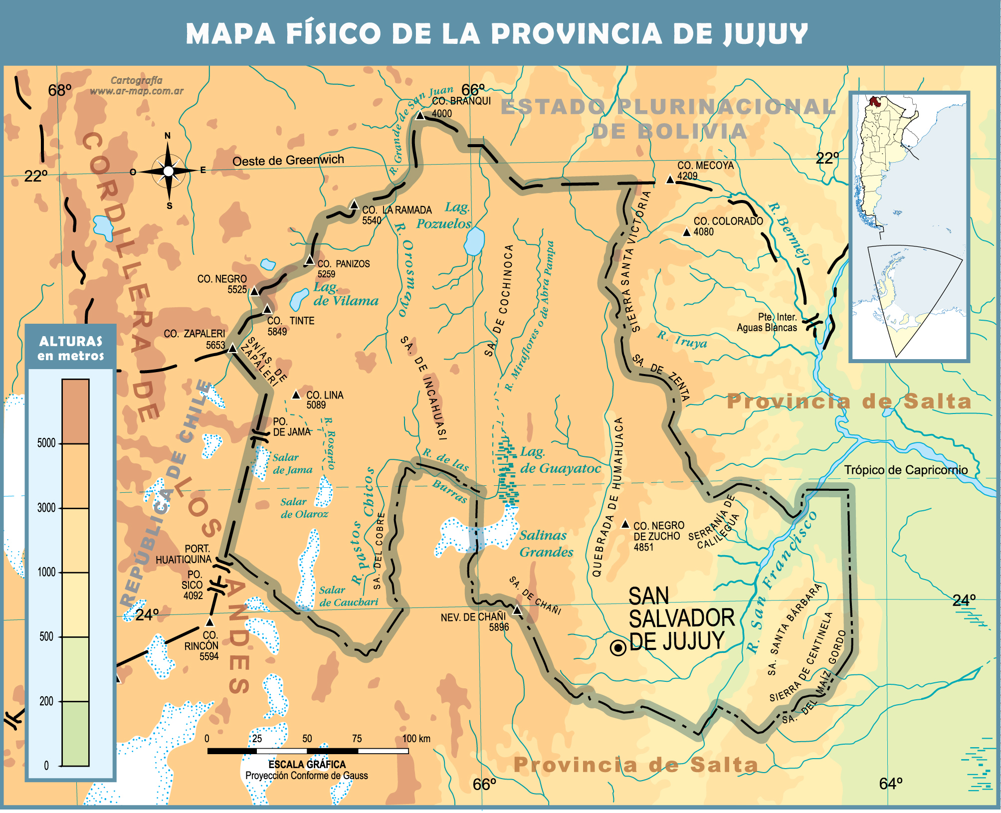 Mapas de Jujuy  Mapoteca
