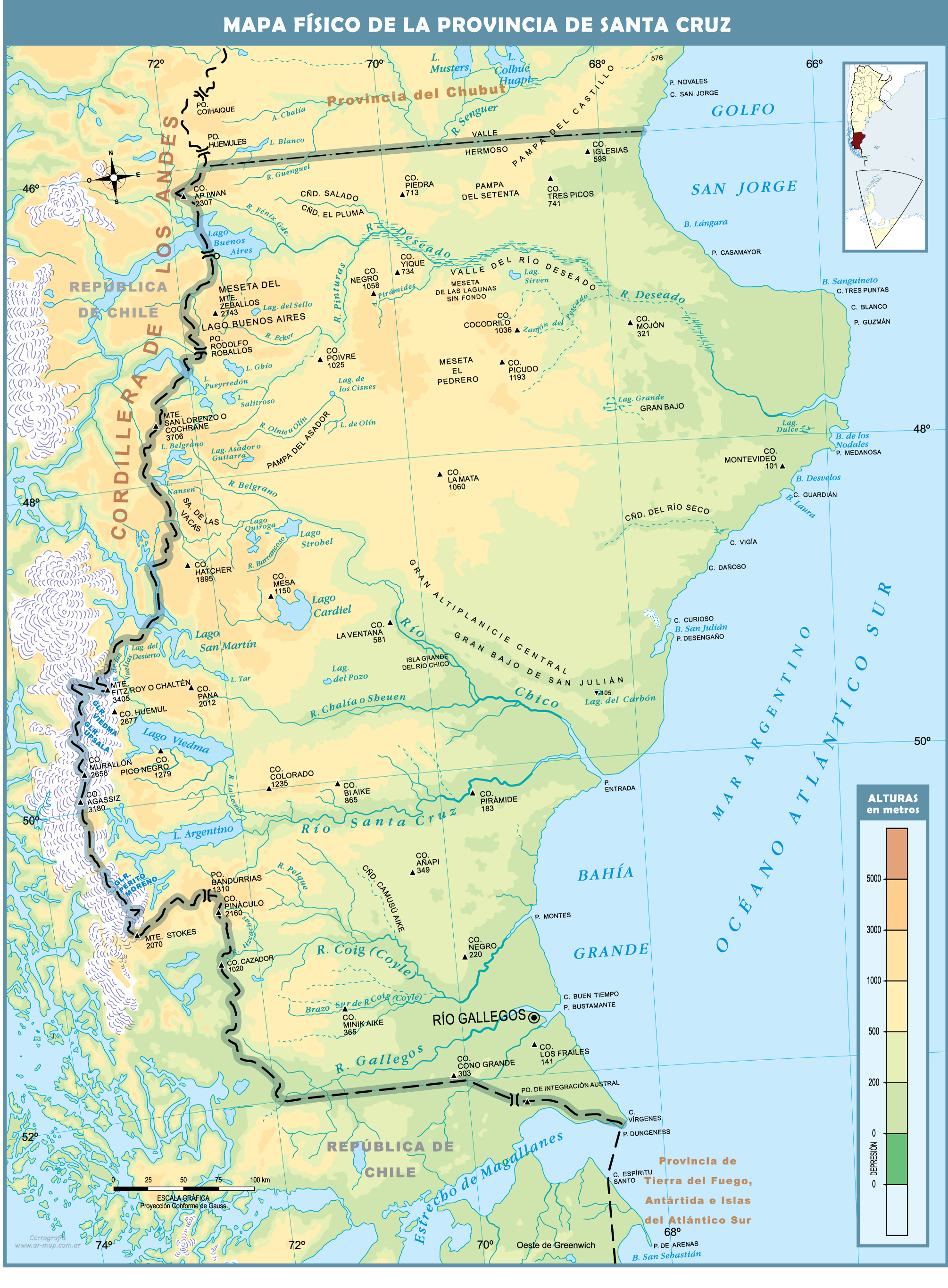 Mapas de Santa Cruz | Mapoteca