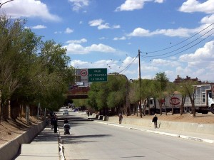 La Ruta nacional nº9 (Argentina) en su llegada al paso fronterizo con Bolivia