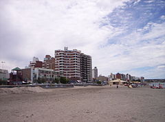 Puerto Madryn desde la playa