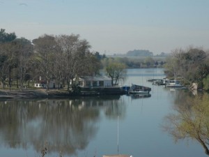 Canales del delta del Paraná