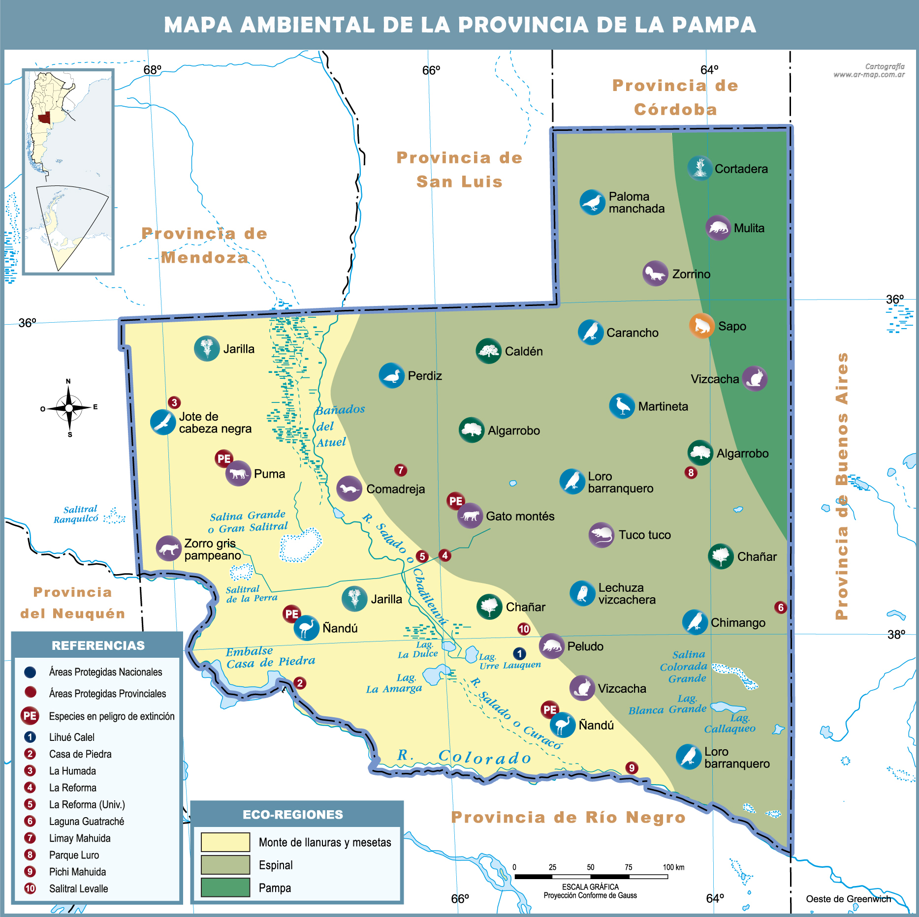 Mapas de La Pampa | Mapoteca